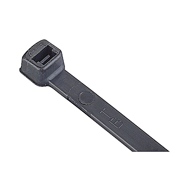 Thomas & Betts CABLE TIE 11.1' L NYLON 6.6, 0.187" WIDTH, UV BLACK, L-11-50-0-C